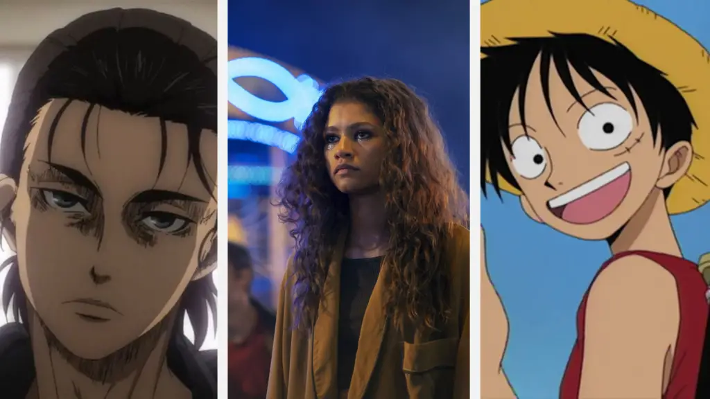 Most Popular TV Shows 2022; Attack on Titan Season 4, One Piece, Euphoria Season 2