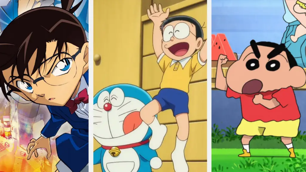 Best Anime Movies 2022; Doraemon, Detective Conan, Shinchan