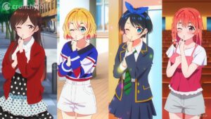 Most Popular Anime of 2022 (Teenagers): Rent-a-Girlfriend Season 2