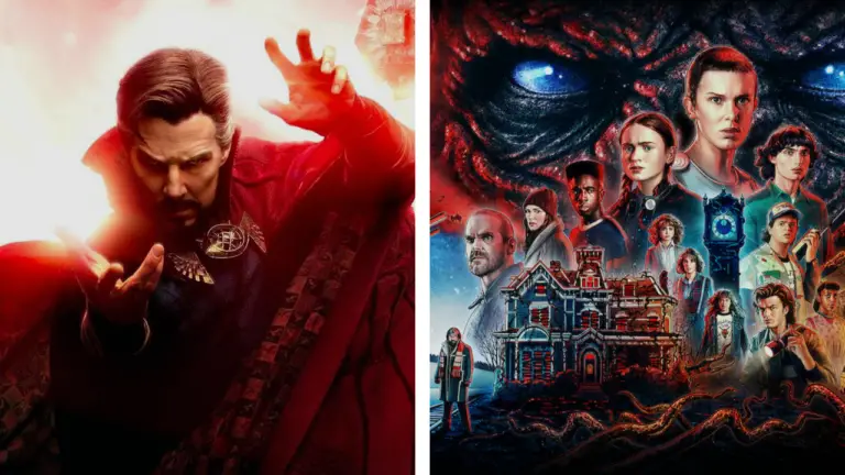 Most Popular TV Shows and Movies in the World: Dr Strange and Stranger Things Season 4