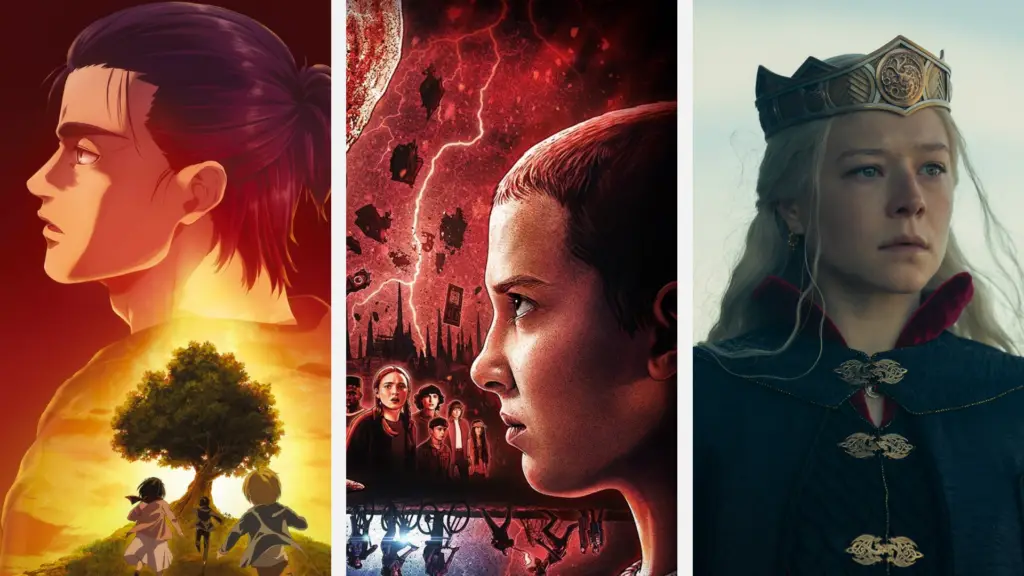 Most Popular TV Shows of 2022: Stranger Things, Attack on Titan Season 4 and More