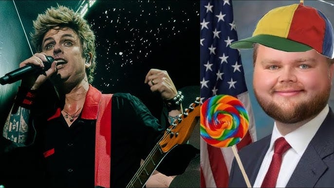 After Elon, Green Day Takes a Shot at VP JD Vance: ‘Am I Retarded, or Am I Just JD Vance?’