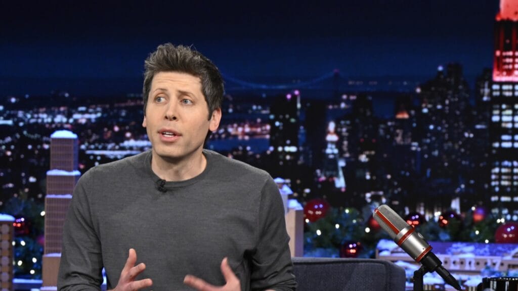 Sam Altman Jimmy Fallon ChatGPT